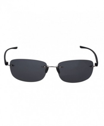 Rimless sunglasses