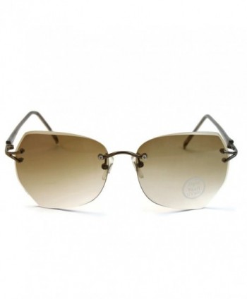 Rimless sunglasses