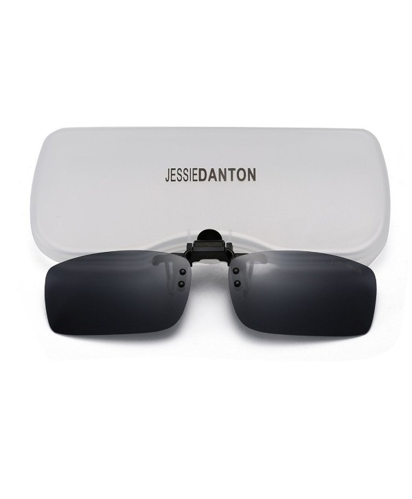 JESSIEDANTON Polarized Rimless Sunglasses Lightweight