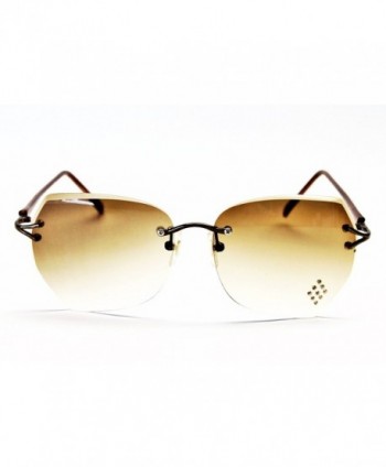 Rimless sunglasses