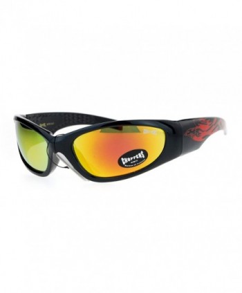 Choppers Mirrored Eagle Classic Sunglasses