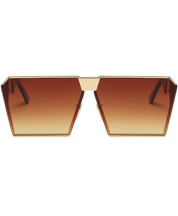 Square Oversized Fashion Sunglasses Gradient