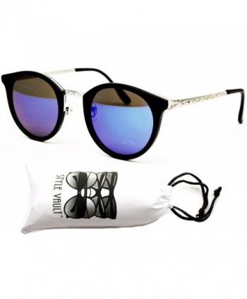 V155 vp Vintage Sunglasses Mt black silver blue