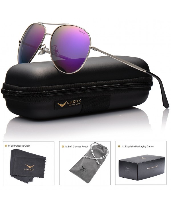 LUENX Aviator Sunglasses Polarized Women