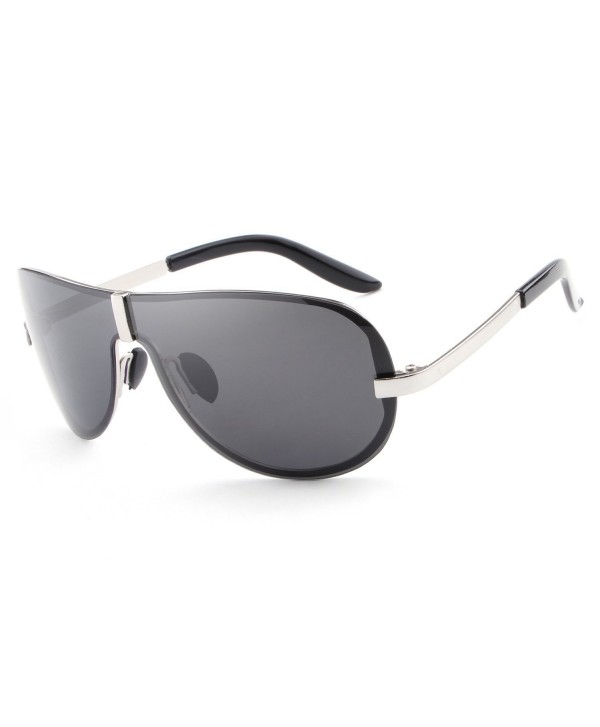 HDCRAFTER Oversized Polarized Sunglasses Anti Reflective