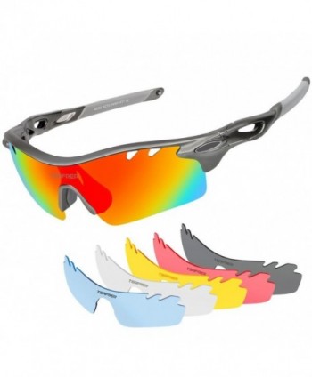 Tsafrer Polarized Sunglasses Interchangeable Unbreakable