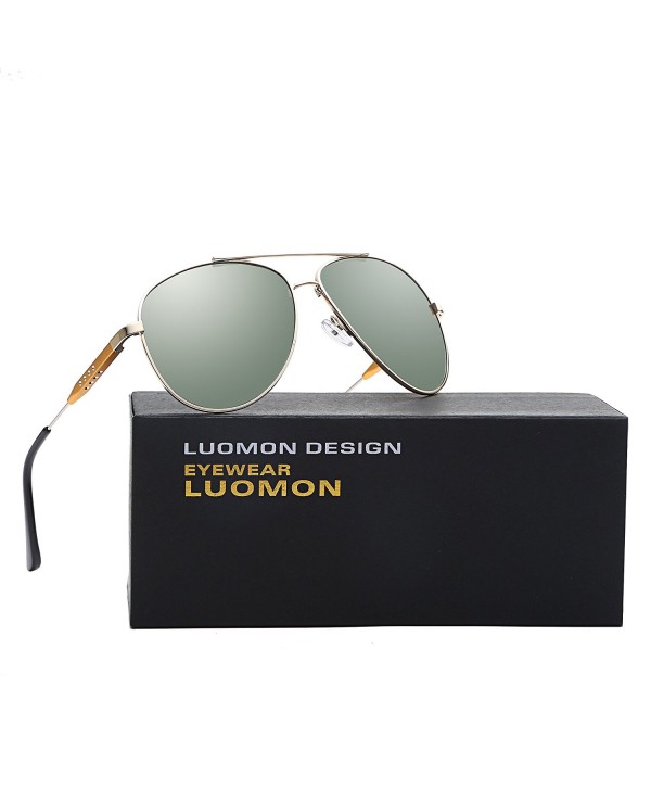 LUOMON Polarized Oversized Aviator Sunglasses