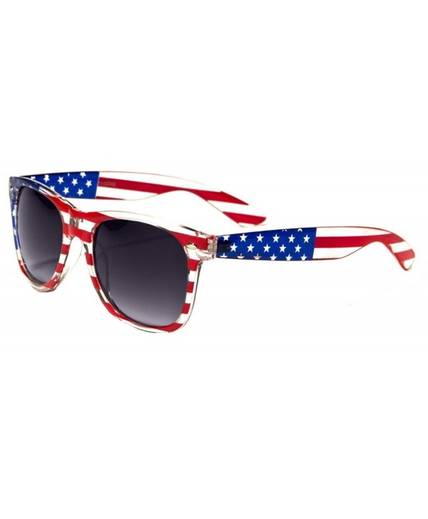 Classic American Patriot Wayfarer Sunglasses