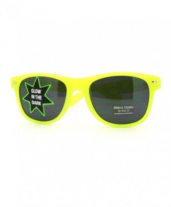 Yellow Wayfarer Sunglasses Perfect Shades