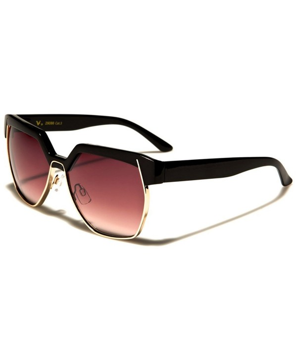 Rectangular Square Design Sunglasses gradient