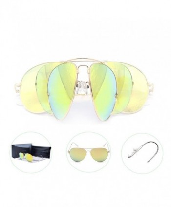 Polarized Sunglasses Oversize Mirrored Aviator Lomiss
