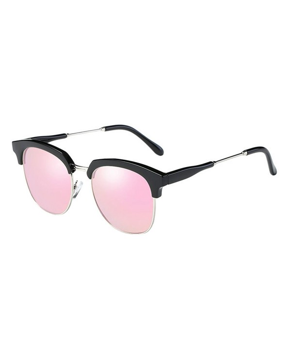VeBrellen Rimless Polarized Sunglasses Wayfarer