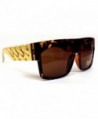 Brown Tortoise Cuban Wayfarer Sunglasses