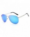 HDCRAFTER Aviators Mirrored Sunglasses Polarized