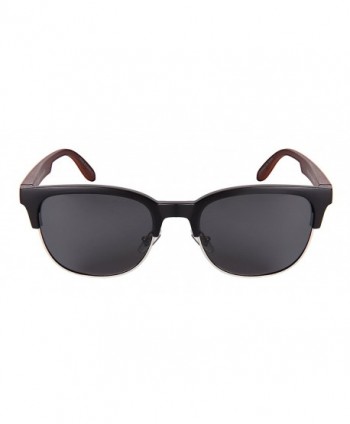 Semi-rimless sunglasses