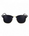 Semi-rimless sunglasses