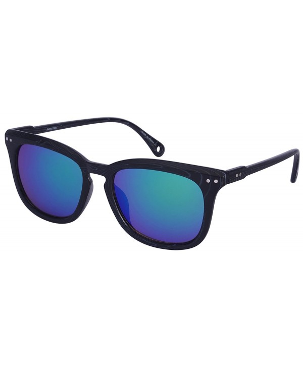 ROCK WITH YOU - RUBI NOIRE IRREGULAR RESIN CONTEMPORARY SUNGLASSES