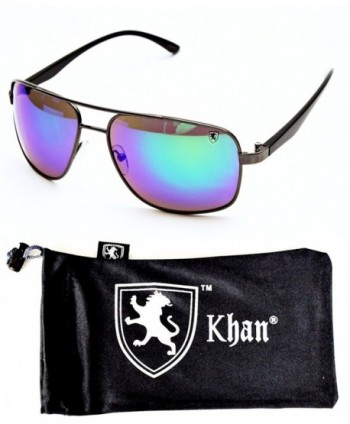 A77 kp Aviator Sunglasses Gunmetal Black Emerald