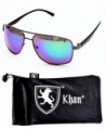 A77 kp Aviator Sunglasses Gunmetal Black Emerald