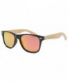 Kalamity Bamboo Polarized Purple Pink Sunglasses