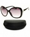 D5023 cc Diamond Oversized Butterfly Sunglasses