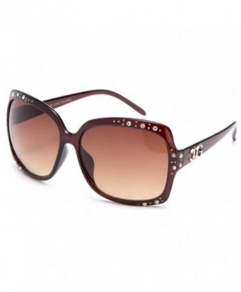 Moore Oversized Rhinestone Sunglasses Rhinestones