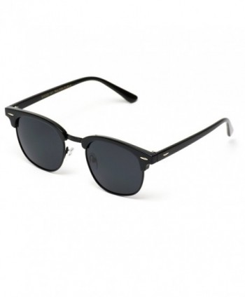 Semi-rimless sunglasses