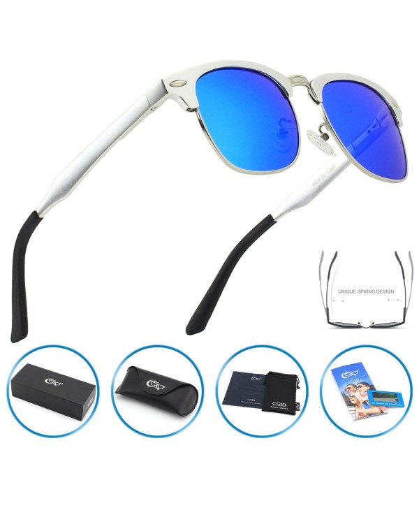 CGID Clubmaster Polarized Sunglasses Glasses