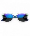 zeroUV Splatter Plasma Sunglasses Green Blue