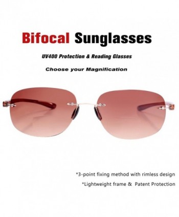 Rimless sunglasses