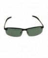 Semi-rimless sunglasses