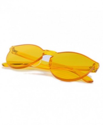 Alondra Kolt Rimless Colorful Sunglasses