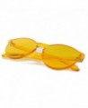 Alondra Kolt Rimless Colorful Sunglasses
