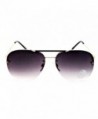 Rimless sunglasses