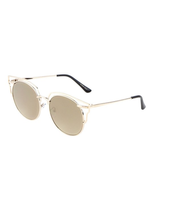 gold wire frame sunglasses