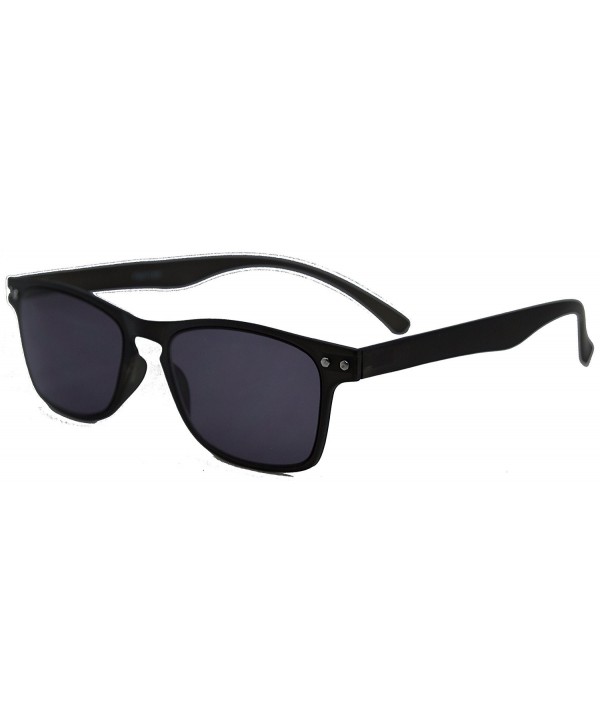 Classic Half Frame Clubmaster Sunglasses with Polarized Lens - Gunmetal ...
