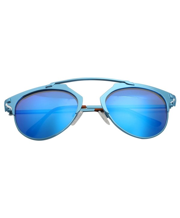 VIVIENFANG Metallic Polarized Sunglasses 86595C