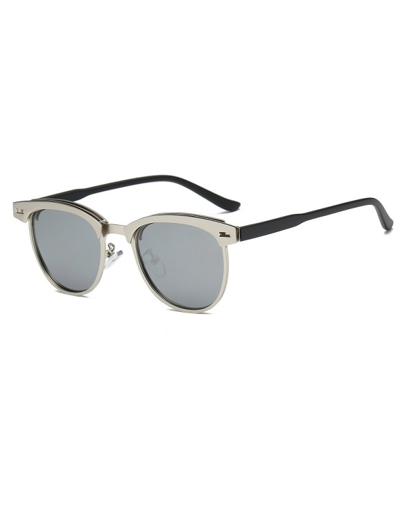 Bevi Rimless Polarized Sunglasses 0911C4SLSL