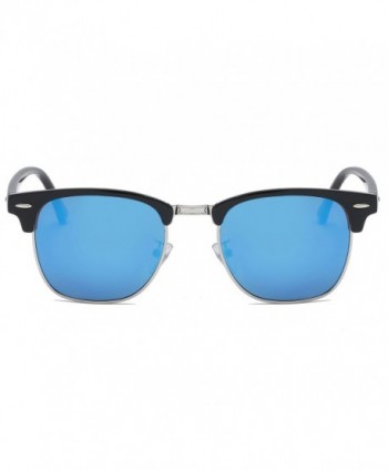 Semi-rimless sunglasses