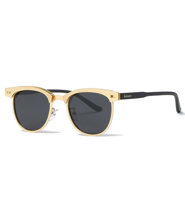 Polarized Sunglasses Semi Rimless Classic Glasses