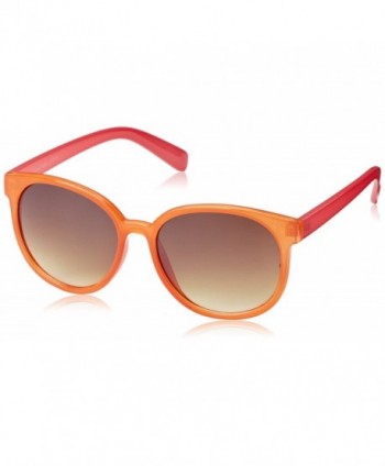 Eyewear Candy Color Round Sunglasses