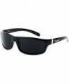 Locs 8Loc9025 BK Polish Black Sunglasses