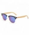 VeBrellen Bamboo Classic Frame Sunglasses
