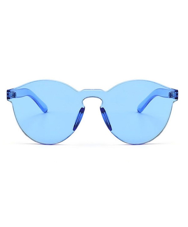 Armear Oversized Rimless Sunglasses Colored