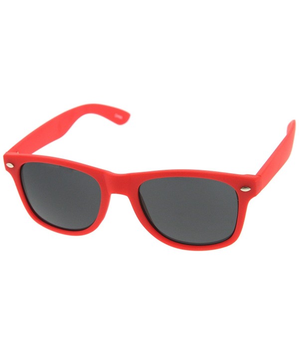 zeroUV Rubber Finish Rimmed Sunglasses