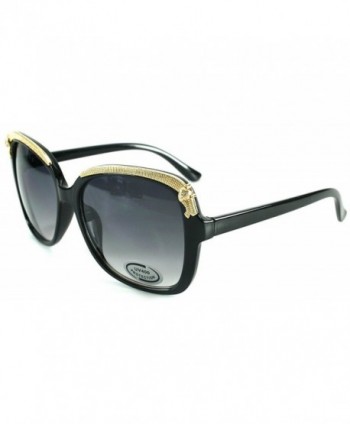 Cheetah Oversized Fashion Sunglasses Embellishment