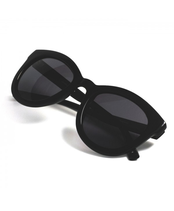 Vintage Oversized Glossy Polarized Sunglasses