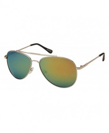 Coleman Polarized Aviator Sunglasses Silver