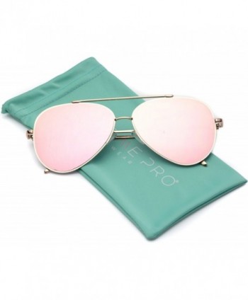 WearMe Pro Mirrored Aviator Sunglasses