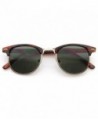 Classic Frame Vintage Sunglasses Horned